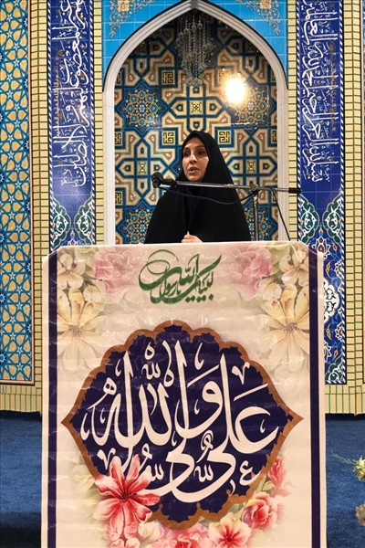 حضور مسئولین اداره بهزیستی شهرستان