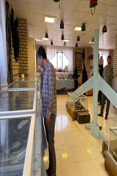 غبار روبي مزار شهدا دفاع مقدس توسط