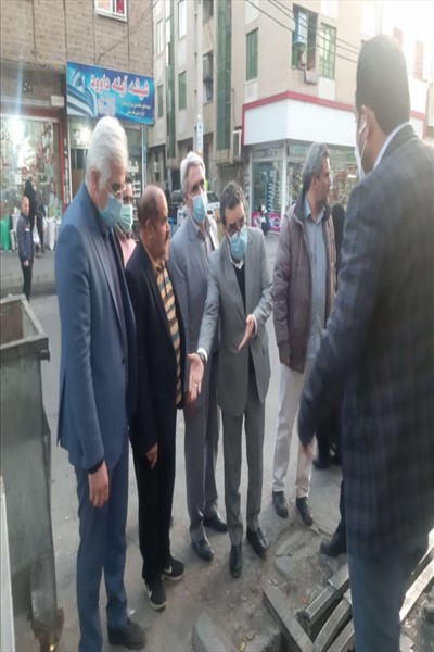 حضور بهمنی شهردار ملارد و معاونین