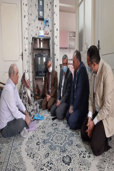 دیدار سرپرست فرمانداری شهرستان