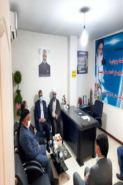 دیدار نوروزی فرماندار و امام جمعه