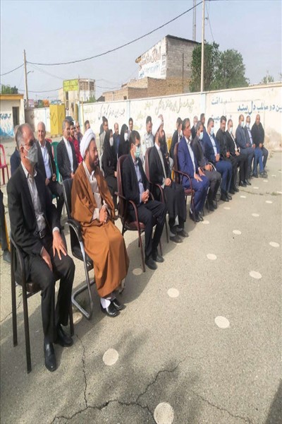 آیین خشت گذاری آموزشگاه ۶ کلاسه