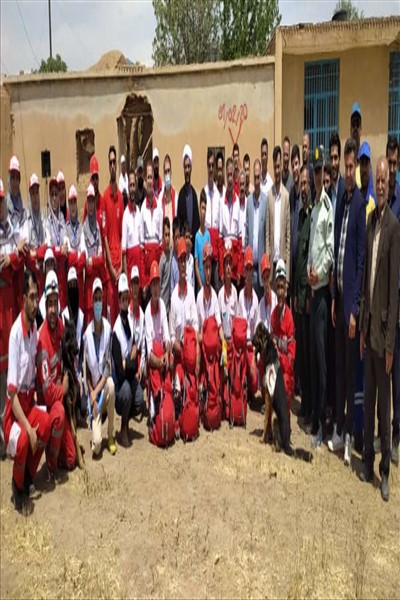 بازدید از اجرای مانور استانی بهداشت
