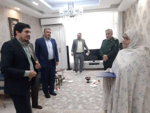 ادای احترام مسئولین شهرستان ملارد