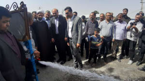 بهره برداری از طرح آبرسانی دهستان