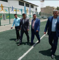 بازدید مدیر کل اداره ورزش و جوانان