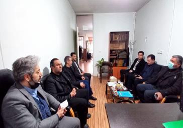 دیدار فرماندار شهرستان ملارد با رئیس و کارکنان ثبت احوال