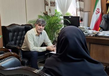 ملاقات چهره به چهره فرماندار شهرستان ملارد با شهروندان